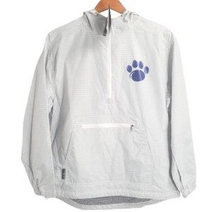 Charles River Apparel Women's 5006 Hyannis Port Anorak Navy/White Gingham Medium